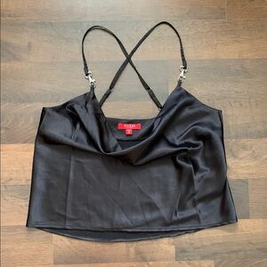 Guess Black Satin Camisole